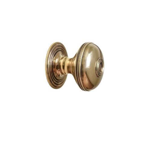 Corrosion Resistance And Solid Strong Silver Polished Brass Golden Door Knob