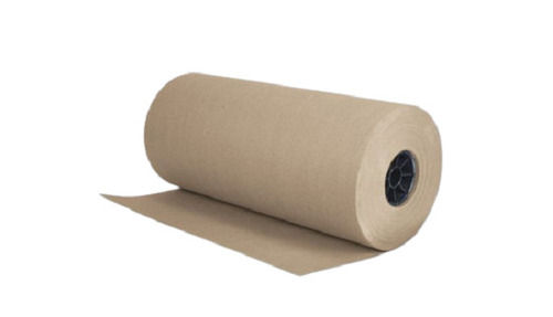 0.5 Thick Smooth Surface120 Gsm Recycled Plain Kraft Paper Roll