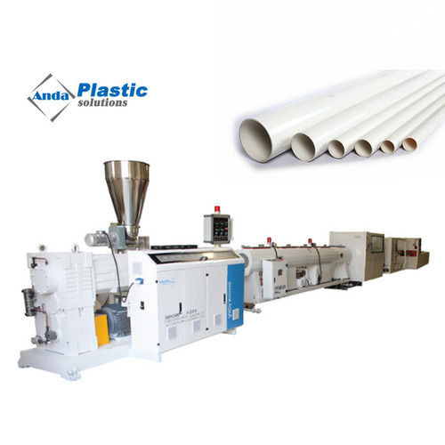 Automatic Pvc Pipe Making Machine With Plc Control With 1 Year Of Warranty Capacity: 750 Kg/Hr