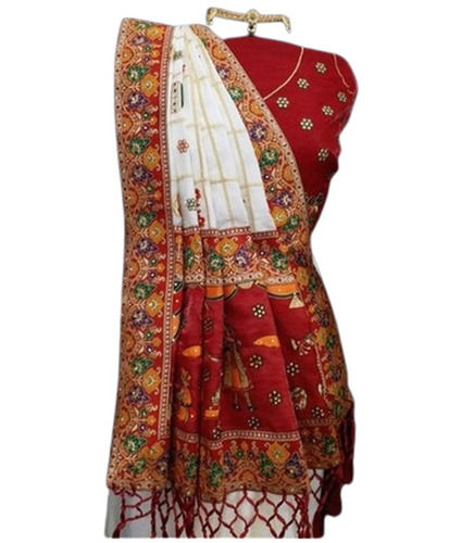 Ethnic Ladies Washable And Quick Dry Designer Printed Pure Silk Ladies Saree