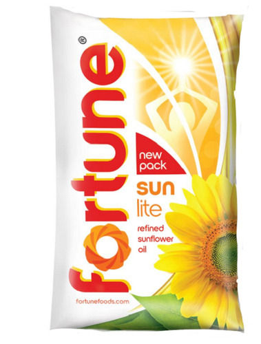 1 Liter Food Grade Healthy And Pure Fortune Sunlite Sunflower Refined Cooking Oil