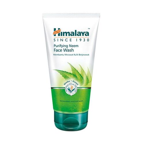 Himalaya Paraben Free Herbals Purifying Neem Face Wash, Pack Of 150Ml Color Code: Transparent Green