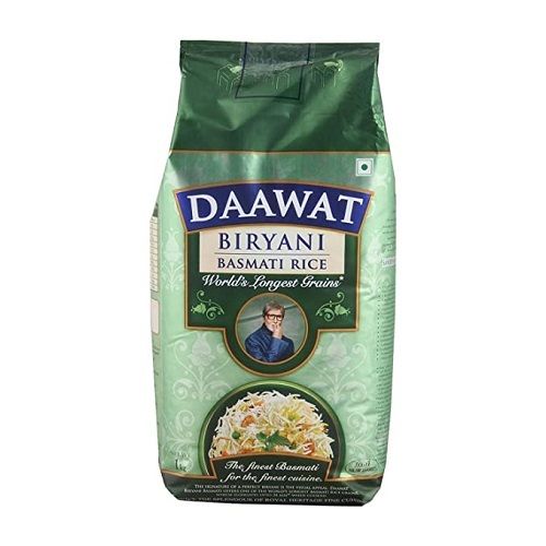 Daawat Biryani, World's Longest Grain, Aged Basmati Rice, 1 Kg