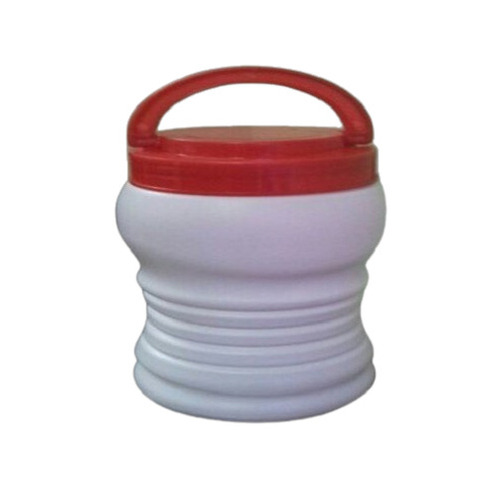 व्हाइट डबल और प्रीमियम क्वालिटी मटीरियल एचडीपीई जार