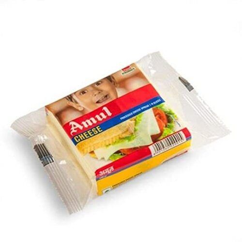 100% Pure Soft Texture Amul Plain Cheese Slices (Pack Size 200g)