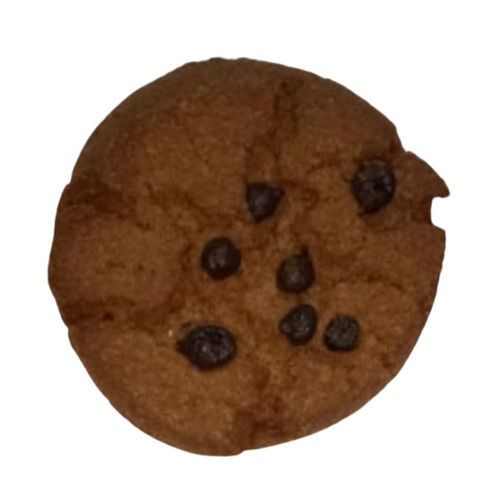 Round Crispy And Sweet Taste Topped With Chocolate Chip Baked Bakery Cookies Fat Contains (%): 15 Grams (G)