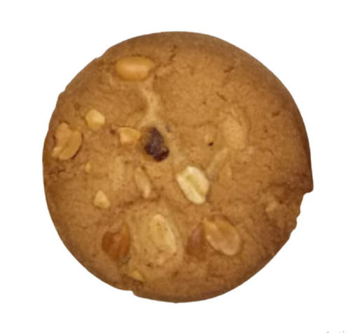 Round Sweet Taste Made Of Wheat And Topped With Peanut Baked Bakery Cookies Fat Contains (%): 15 Grams (G)