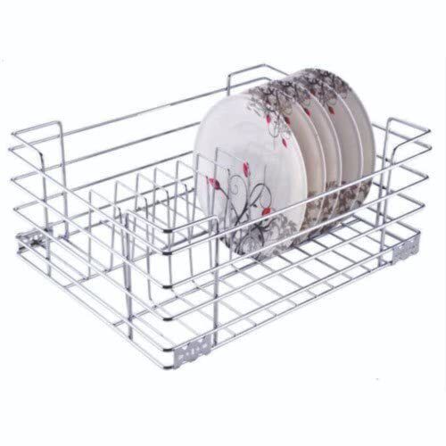 Slimline Plate Annealed Stainless Steel Basket For Hotel And Restaurant