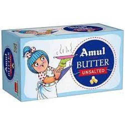 Hygienically Packed Healthy Pure And Natural Full Cream Adulteration Free Unsalted Amul Butter