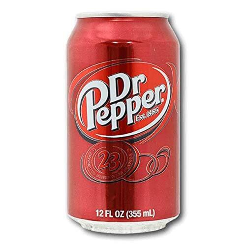 Bubbly Fruity Blend Flavour Dr Pepper Soft Drink ,355ml