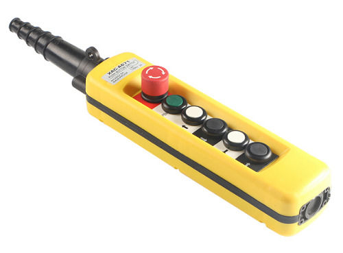 Pvc Yellow Pendant Push Button, Rated Voltage 230V And Operating Temperature -15 To 70 Deg C 