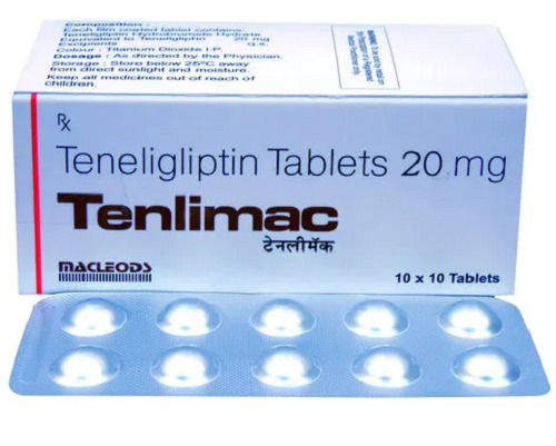 Teneligliptin Tablets 20 Mg, 10 X 10 Tablets General Medicines