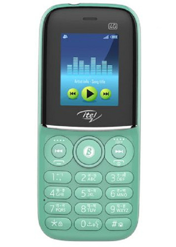 Itel Blue Mobile Phone - 1.7 Inch TFT Display, 2500mAh Battery, 4MB RAM, 64MB Storage, Inbuilt Quad-Core Processor, Wi-Fi Connectivity, FM Radio, 2MP Camera with Video Recording