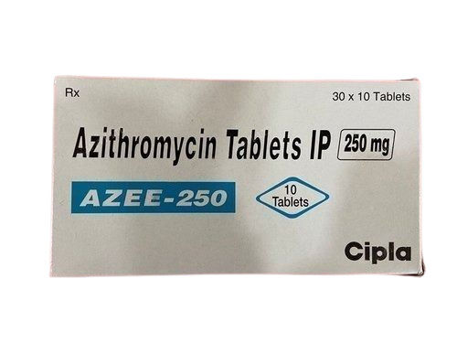 Azithromycin Tablets Ip 250 Mg , Pack Of 30x10 Tablet