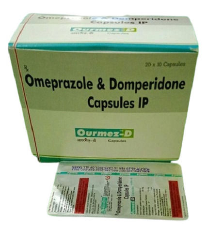 Ourmez-D Omeprazole And Domperidone Capsule Ip, 20X10 Blister Pack General Medicines