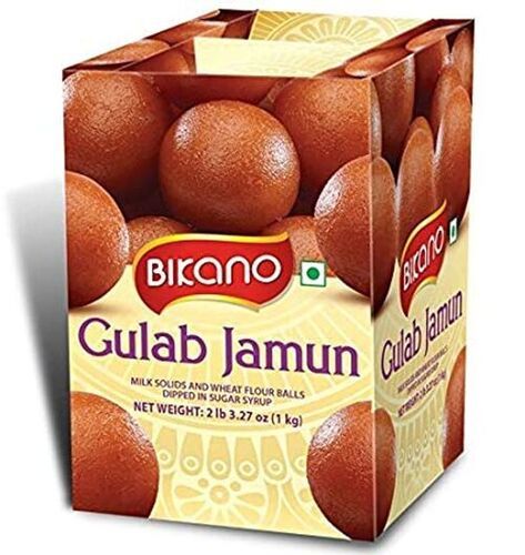  Soft Traditional Indian Sweet Bikano Gulab Jamun Carbohydrate: 15.8 Grams (G)