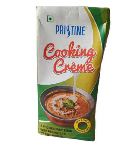 Prestine Cooking Cream, Rich And Thick Trans Fat Free 100% Veg And Eggless Additional Ingredient: Cream