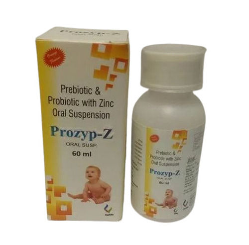 60 Ml Prebiotic Zinc And Zinc Oral Suspension Used To Treat Various Nutritional Deficiencies In Children General Medicines