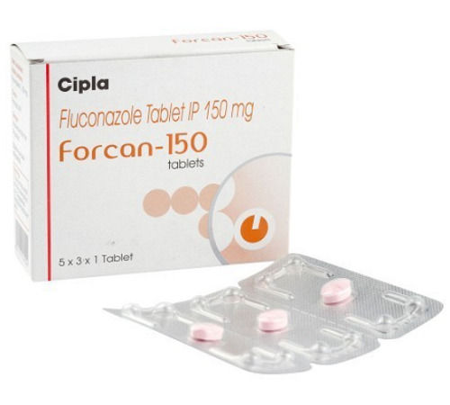 Cipla Forcan 150 Tablets , Treat Yeast Infection Medicine Raw Materials