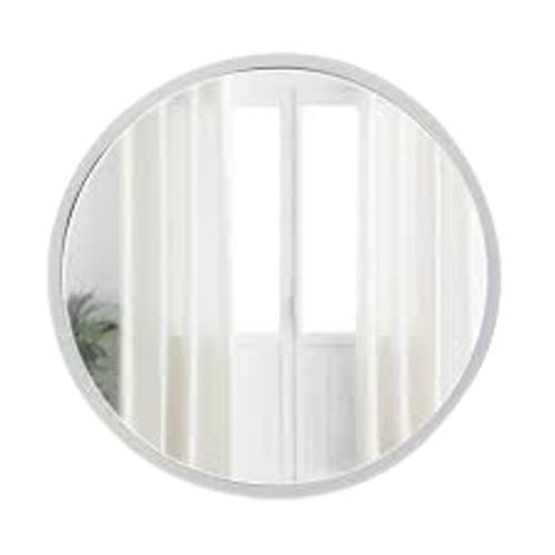 24 X24 Frameless Round Bathroom Mirror With Beveled Edge Bhagya =Samr