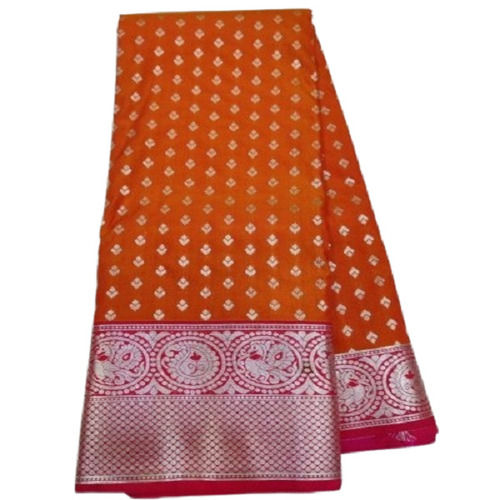 Printed Red Coloured Designer Authentic Soft Pure Silk Ladies Saree For Party Wear