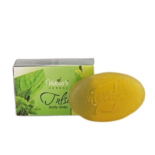 Herbal Soap With Active Ingredient Tulsi Body Soap 