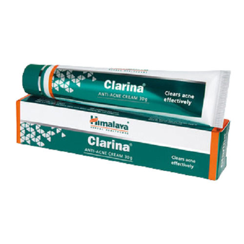Pack Of 30 Gram Clarina Anti Acne Effectively And Safely Cream For All Skin Types