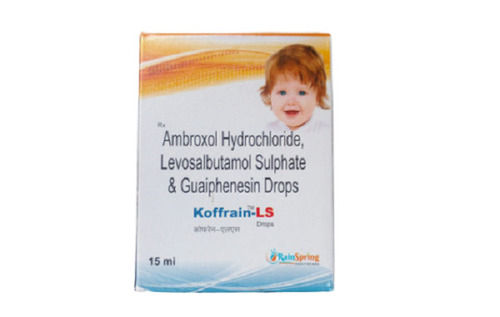 Ambroxol Hydrochloride Levosalbutamol Sulphate And Guaiphenesin Koffrain-Ls Drops, 15 Ml