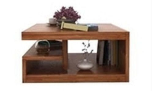 Handmade Modular Wooden Center Coffee Table With Storage/Display Shelves