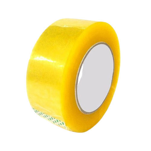 White 100 Meter 0.5 Mm Thick Transparent Single Sided Bopp Adhesive Tape