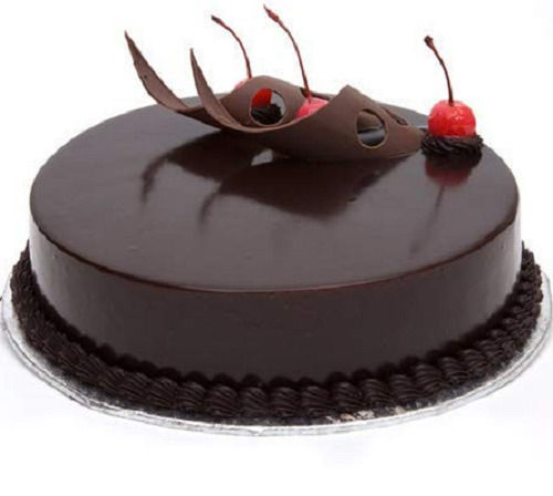 Food Grade Sweet And Delicious Taste Delight Chocolate Cake With Milk Chocolate Curls