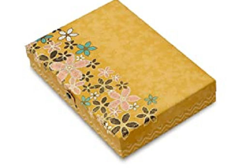 Glossy Lamination Lightweight And Easy To Use Rectangle Paper Luxury Chocolate Box For Party Decorations