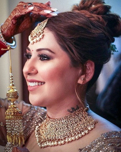 Bridal Makeup Service With Western Hairstyle in 55-Sector, Gurugram -  Ritzart