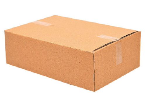 3 Ply Rectangular Eco Friendly Matt Lamination Corrugated Shipping Carton Box  Length: 6 Inch (In)