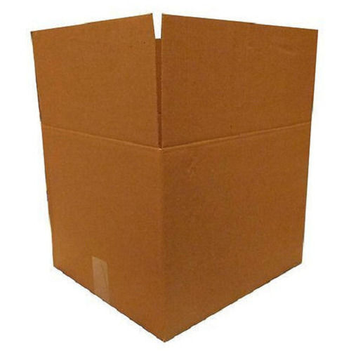 5 Ply Rectangular Glossy Lamination Plain Cardboard Corrugated Carton Box 