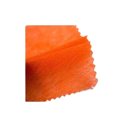 Orange Breathable And Soft Light Weight 100% Nylon Interlining Fabric