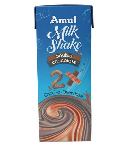 5 % Fat Sweet And Tasty Double Chocolate Flavor Healthy Milk Shake