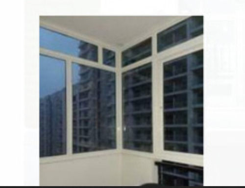 White Color And Aluminium Material Sliding Windows With Anti Rust Properties