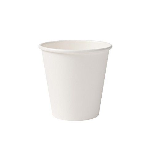 100 Ml 1 Mm Thick Light Weight And Eco Friendly Plain Disposable Paper Cup