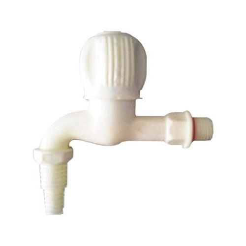 High Performance Durable Heavy Duty Leak Resistance White Plastic Strong Water Tap