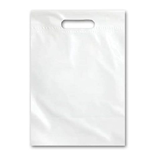 Hot-Transfer Printing White Non Woven Carry Bag With Hand Length Handle Size 18 X 20 Inch For Shopping