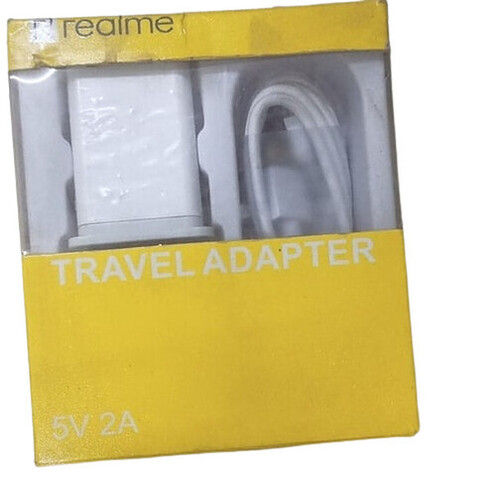 White Travel Mobile Fast Charger