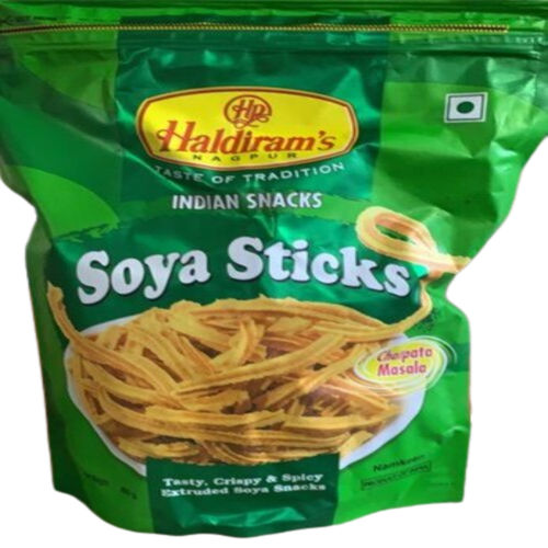 Fried Tasty Crispy And Spicy Chatpata Masala Haldiram'S Nagpur Soya Sticks 