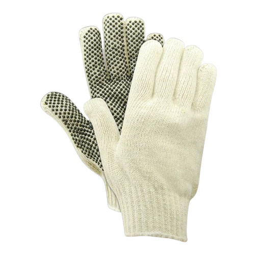 Flexible Light Weight Material Safety Colorful Cotton Hand Gloves