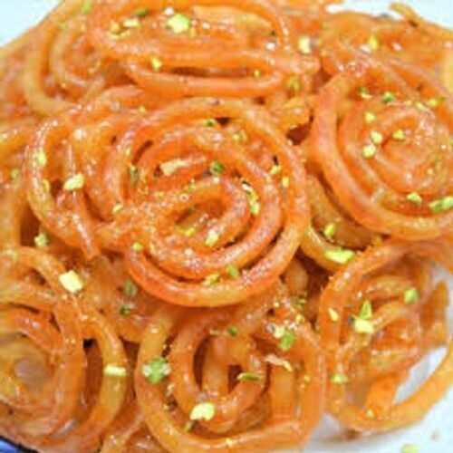 Indian Food Crunchy Testy With Bright Orange Kesar Jalebi  Carbohydrate: 15.8 Grams (G)