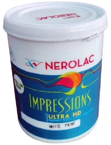 Liquid Nerolac Impression Ultra Hd Emulsion Paint With 1 Litre Pack At