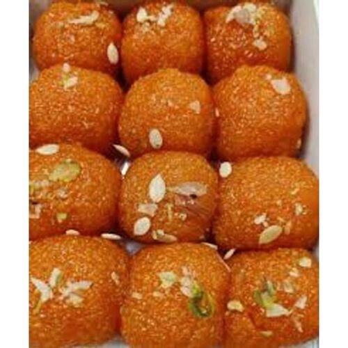 Great Quality Of Fresh And Soft Sweet Motichoor Laddu  Carbohydrate: 15.8 Grams (G)