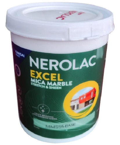 Liquid Nerolac Premium Quality Excel Mica Marbel Stretch And Sheen White Paint For Interior And Exterior Paint