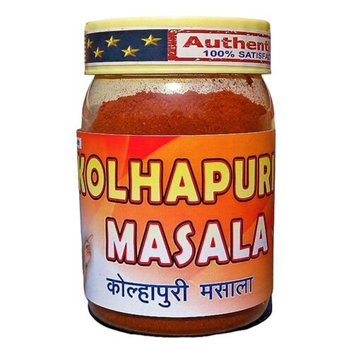 Red Spicy Flavor Mauryaa Fresh Kolhapuri Marsala Powder Packaging Size, 100G 