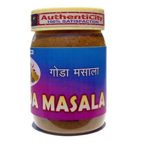 Brown Sweet Taste Spicy Flavor Mauryaa Goda Masala Powder Packaging Size, 100 G 